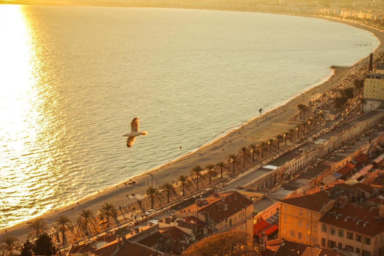 Buffa 21 - 2Min From The Sea - Terrace Apartman Nizza Kültér fotó