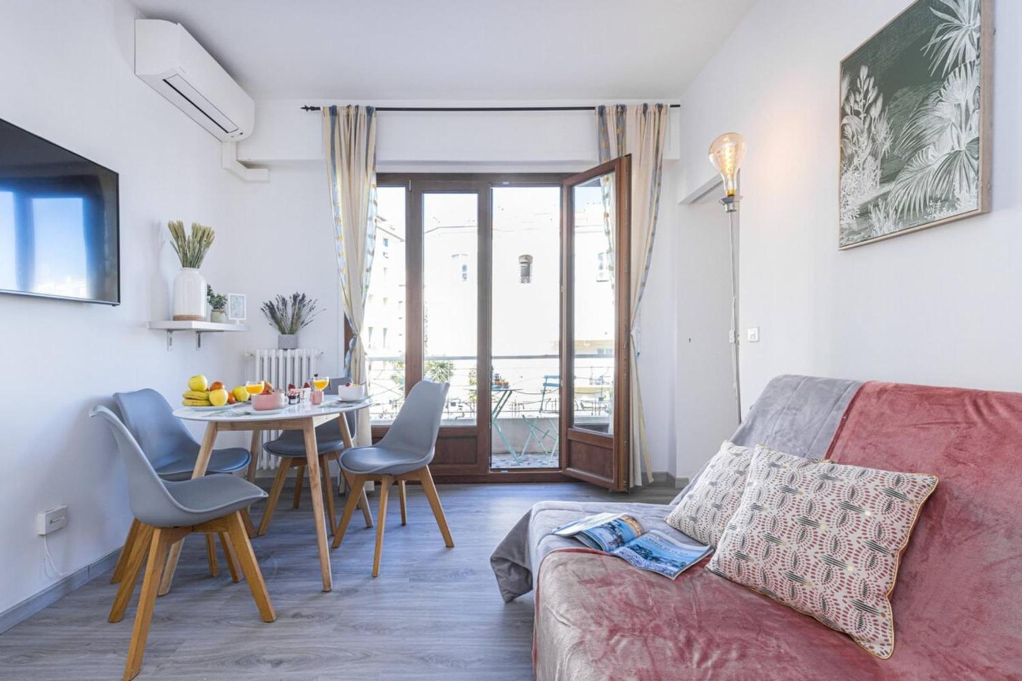 Buffa 21 - 2Min From The Sea - Terrace Apartman Nizza Kültér fotó